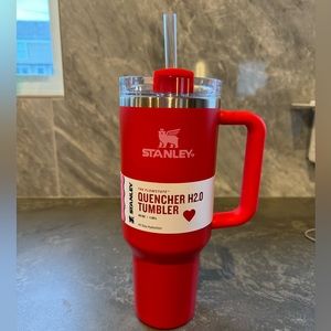 Stanley x Target valentines red 40 oz tumbler. NWT